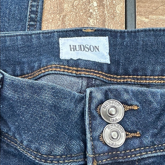 Hudson Collin Jeans Women's Dark Blue Straight Leg Jeans size 28 - Picture 4 of 8